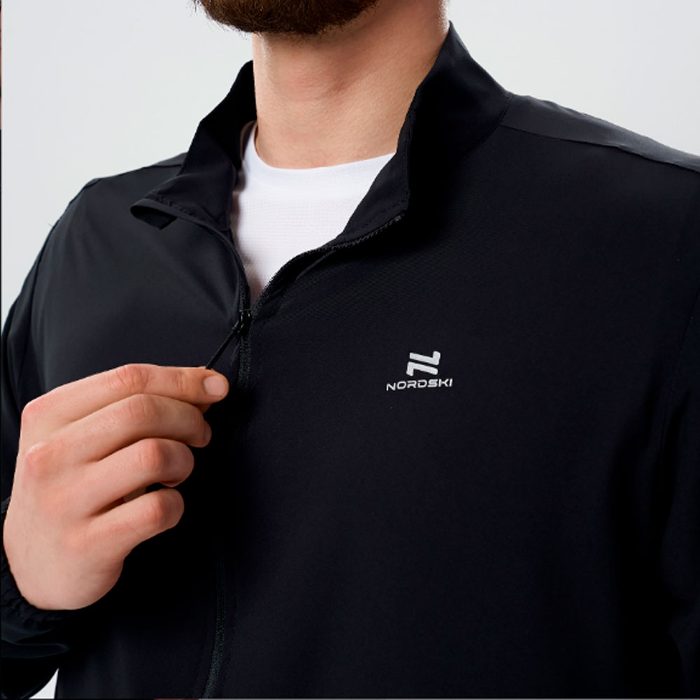 Ветровка мужская NORDSKI LIGHT CROSS BLACK
