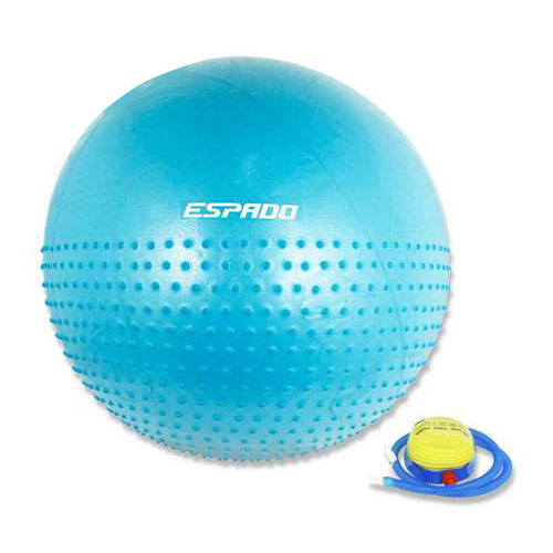 Мяч гимнастический ESPADO полумассажный