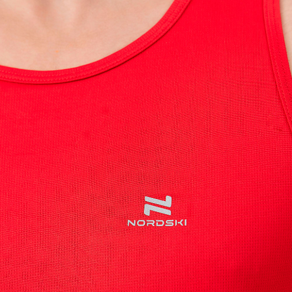 Майка мужская NORDSKI RUN RED