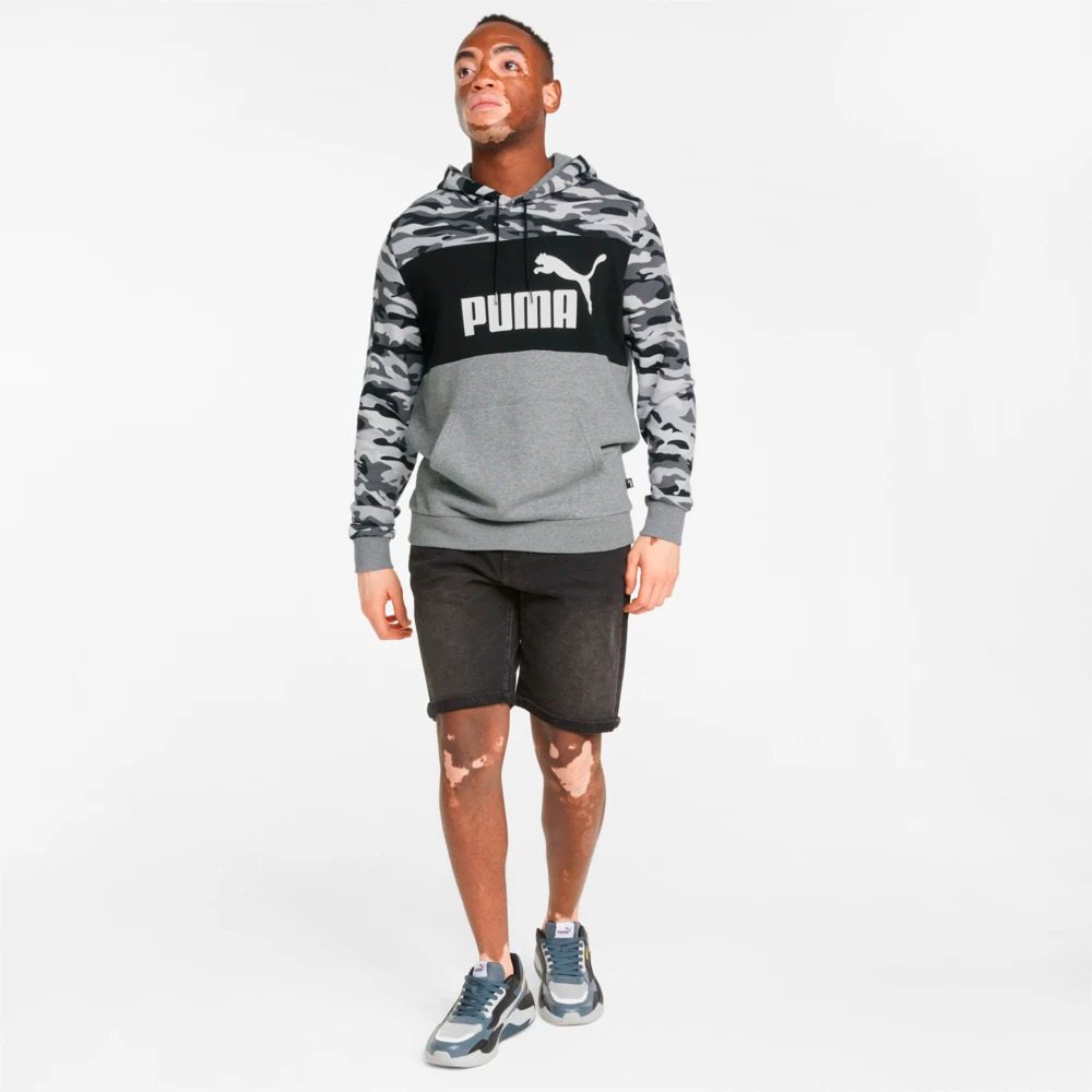 Свитер мужской PUMA ESS+CAMO HOODIE TR