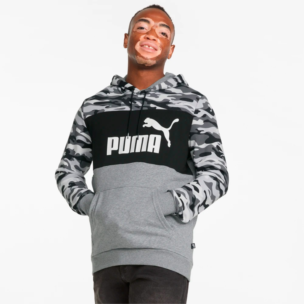 Свитер мужской PUMA ESS+CAMO HOODIE TR